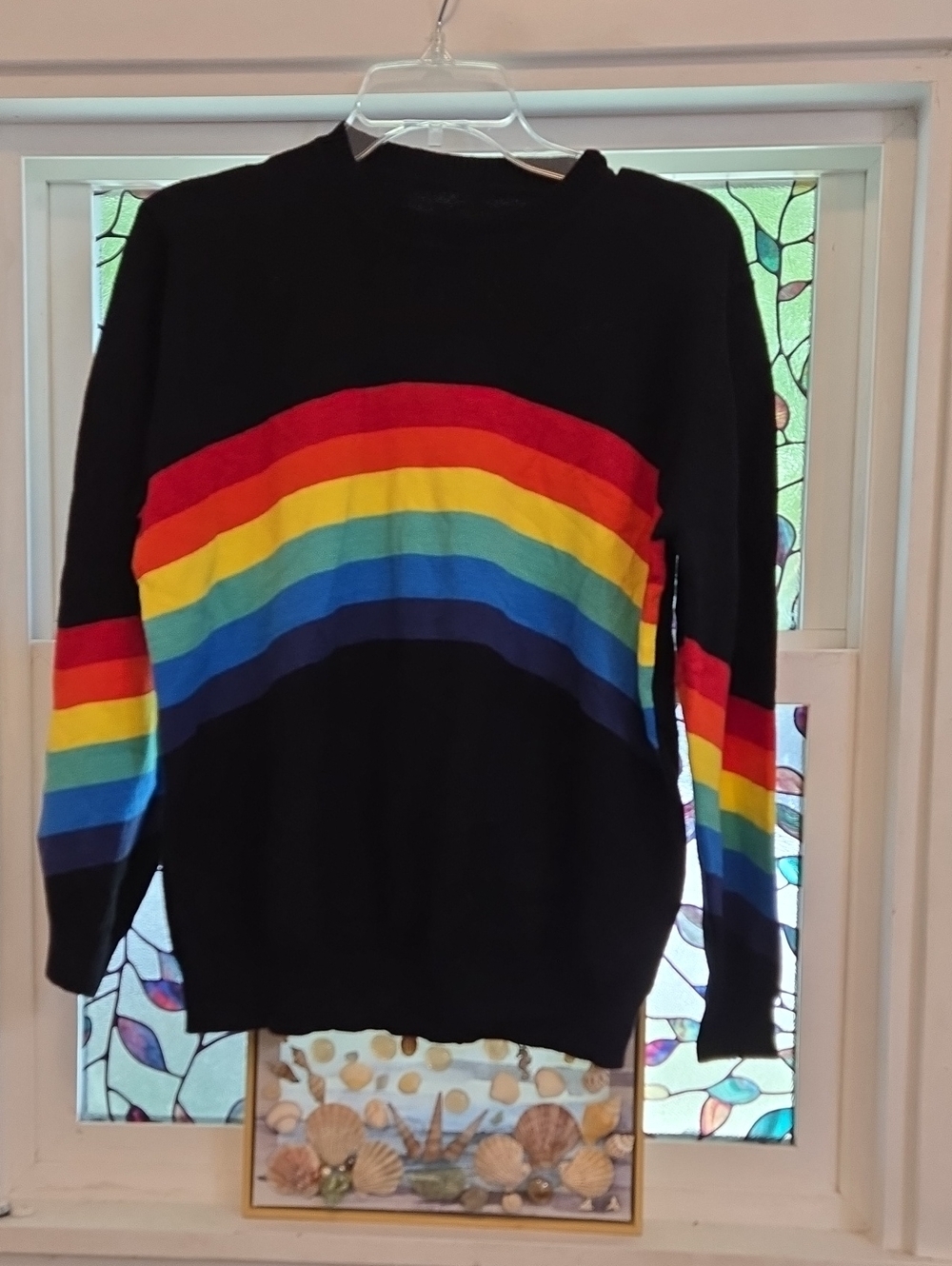 Black Rainbow Sweater